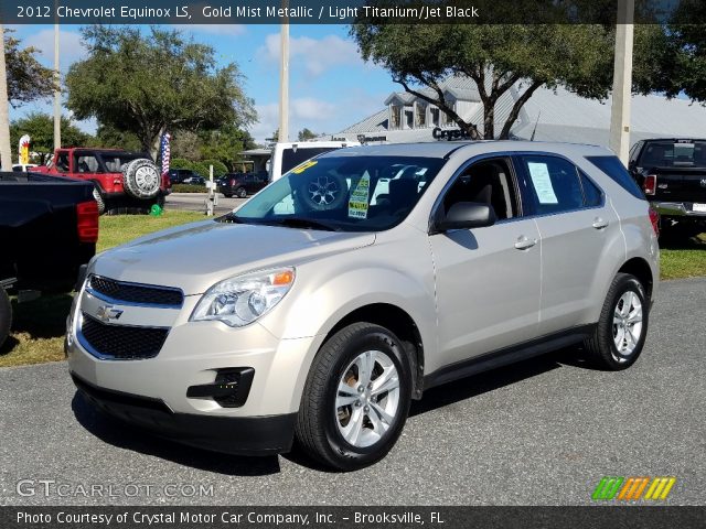 2012 Chevrolet Equinox LS in Gold Mist Metallic