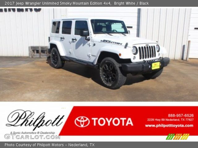 2017 Jeep Wrangler Unlimited Smoky Mountain Edition 4x4 in Bright White