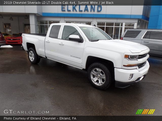 2019 Chevrolet Silverado LD LT Double Cab 4x4 in Summit White