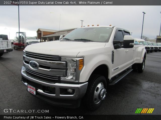2017 Ford F350 Super Duty Lariat Crew Cab 4x4 in White Platinum