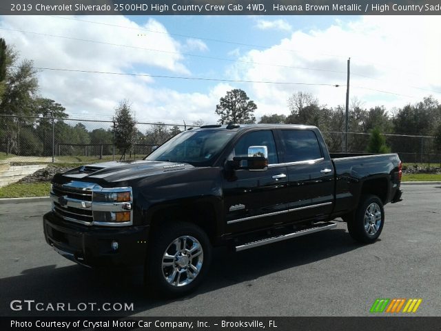 2019 Chevrolet Silverado 2500HD High Country Crew Cab 4WD in Havana Brown Metallic