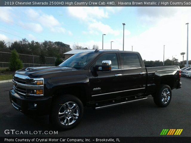 2019 Chevrolet Silverado 2500HD High Country Crew Cab 4WD in Havana Brown Metallic