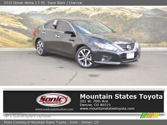 2016 Nissan Altima 2.5 SR in Super Black