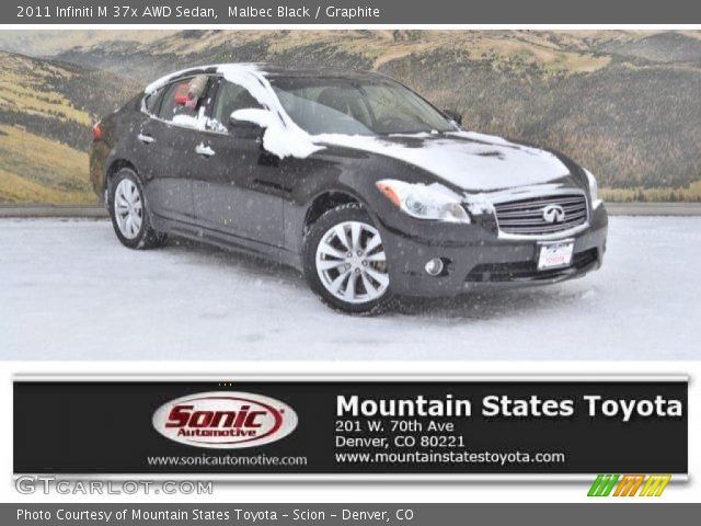 2011 Infiniti M 37x AWD Sedan in Malbec Black