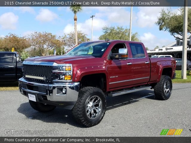 2015 Chevrolet Silverado 2500HD LTZ Crew Cab 4x4 in Deep Ruby Metallic