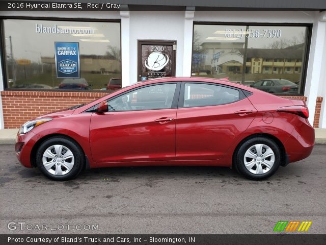 2016 Hyundai Elantra SE in Red