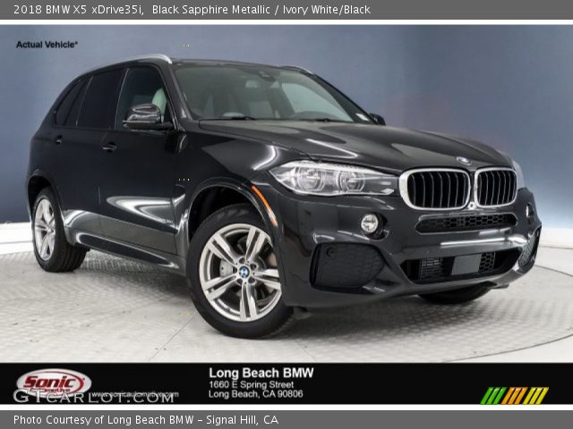 2018 BMW X5 xDrive35i in Black Sapphire Metallic
