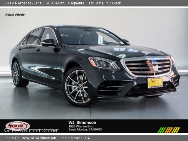 2019 Mercedes-Benz S 560 Sedan in Magnetite Black Metallic