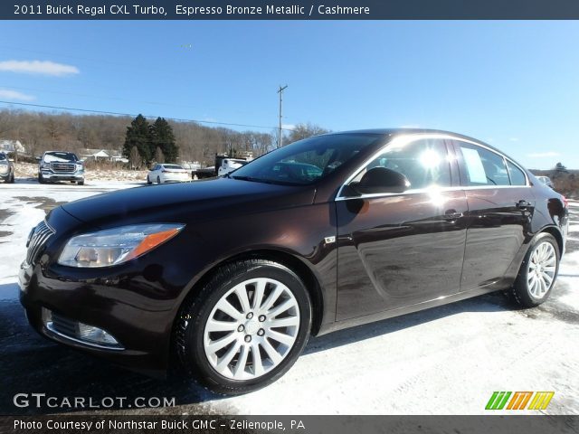 2011 Buick Regal CXL Turbo in Espresso Bronze Metallic