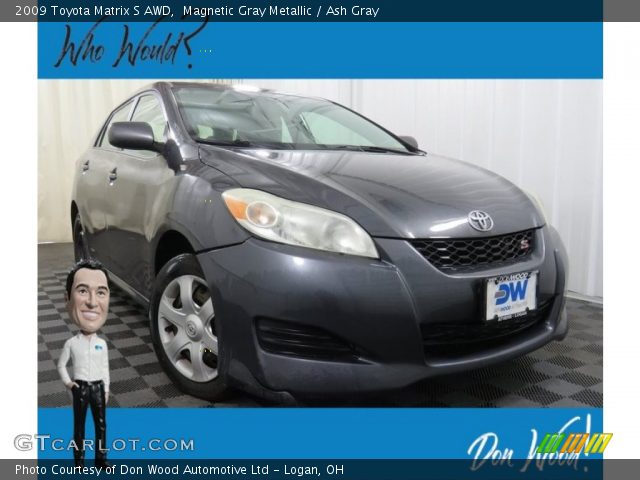 2009 Toyota Matrix S AWD in Magnetic Gray Metallic