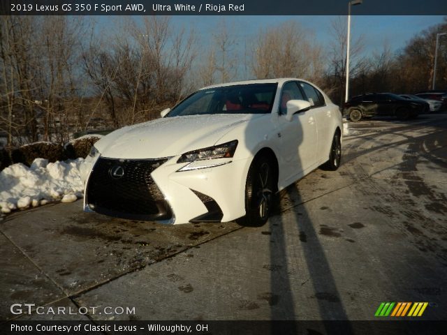 2019 Lexus GS 350 F Sport AWD in Ultra White