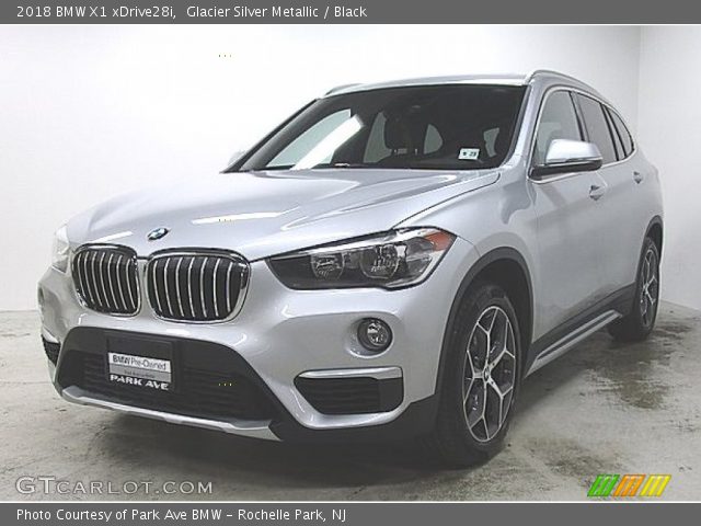 2018 BMW X1 xDrive28i in Glacier Silver Metallic