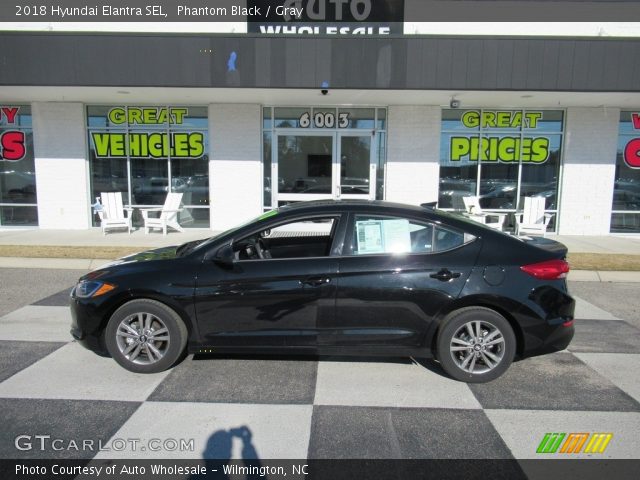 2018 Hyundai Elantra SEL in Phantom Black