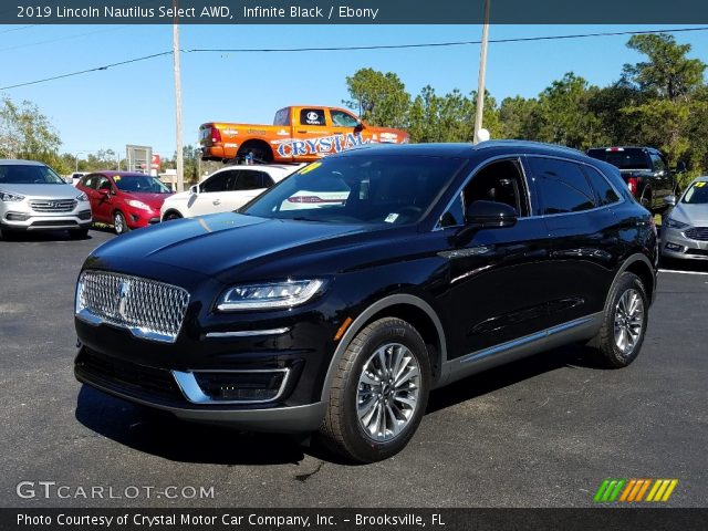 2019 Lincoln Nautilus Select AWD in Infinite Black