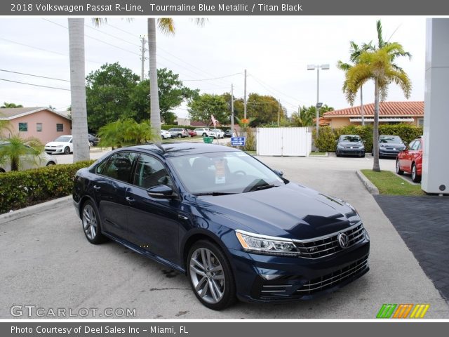 2018 Volkswagen Passat R-Line in Tourmaline Blue Metallic