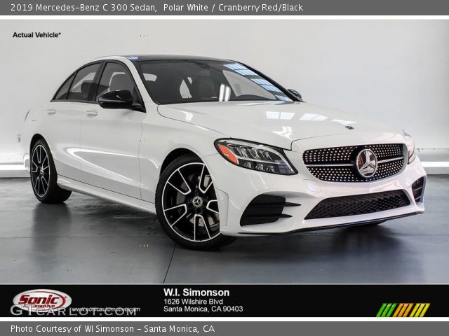2019 Mercedes-Benz C 300 Sedan in Polar White