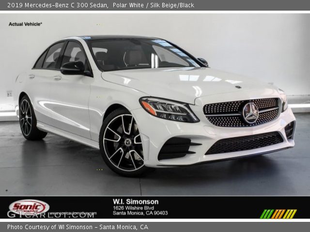 2019 Mercedes-Benz C 300 Sedan in Polar White