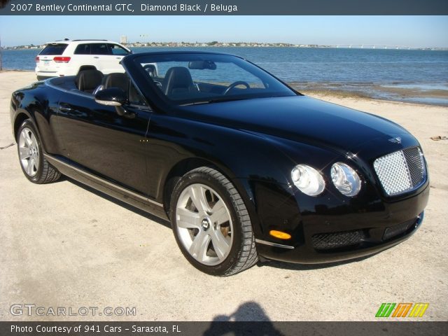 2007 Bentley Continental GTC  in Diamond Black