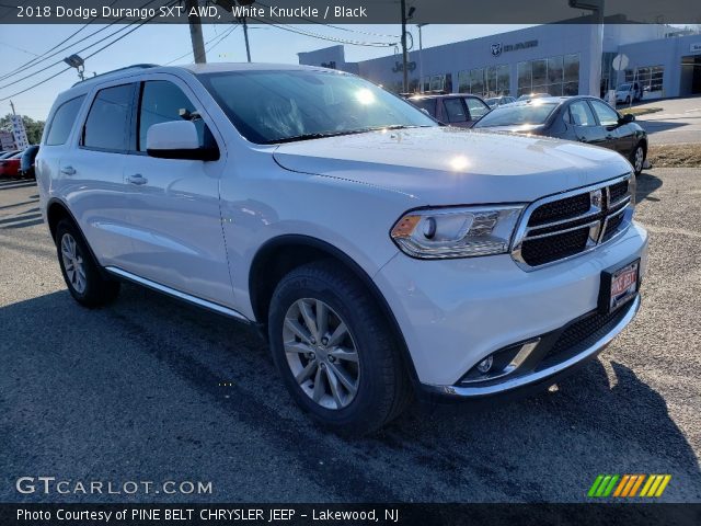 2018 Dodge Durango SXT AWD in White Knuckle