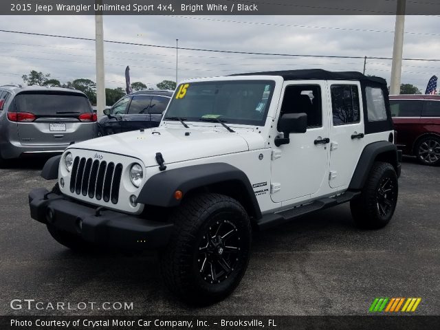 2015 Jeep Wrangler Unlimited Sport 4x4 in Bright White