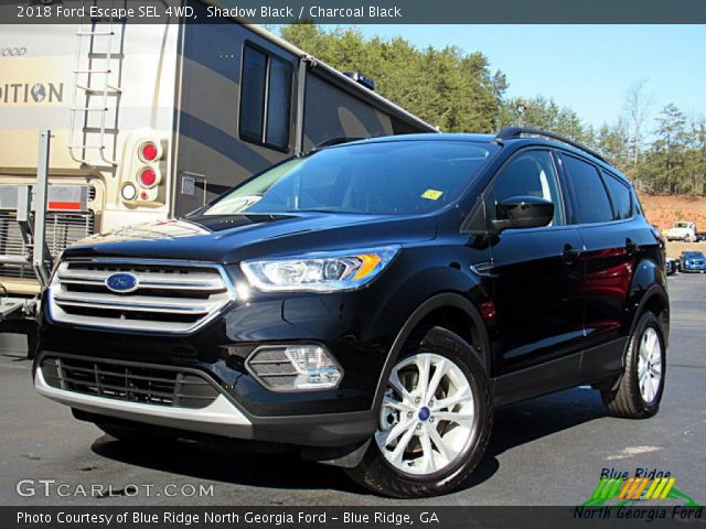 2018 Ford Escape SEL 4WD in Shadow Black