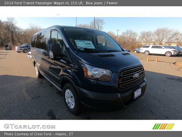 2019 Ford Transit Passenger Wagon XL 150 LR in Blue Jeans