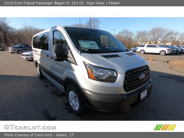 2019 Ford Transit Passenger Wagon XL 150 LR in Ingot Silver