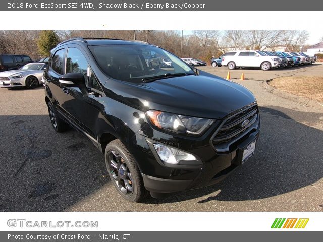 2018 Ford EcoSport SES 4WD in Shadow Black