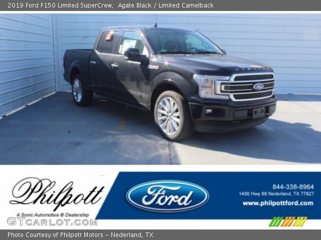 2019 Ford F150 Limited SuperCrew in Agate Black