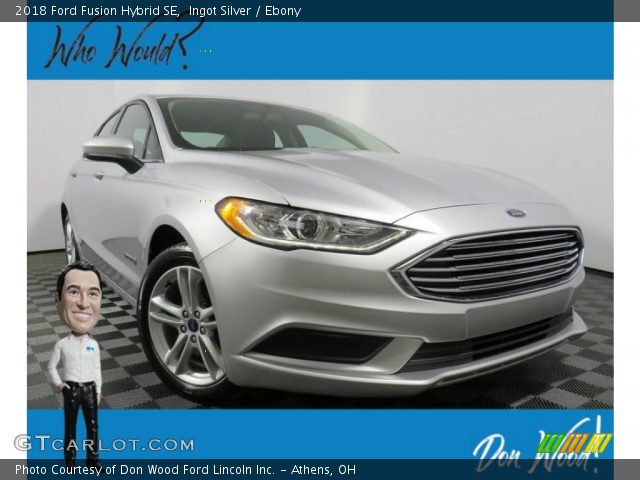 2018 Ford Fusion Hybrid SE in Ingot Silver