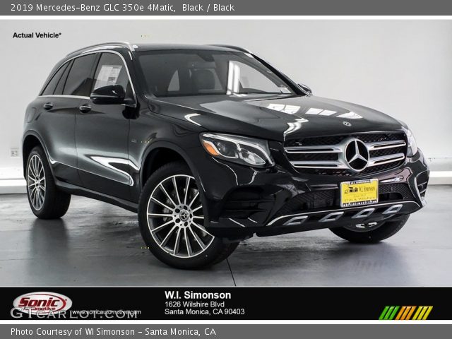 2019 Mercedes-Benz GLC 350e 4Matic in Black