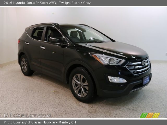 2016 Hyundai Santa Fe Sport AWD in Twilight Black