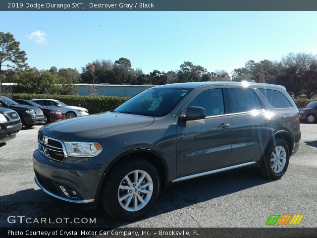 2019 Dodge Durango SXT in Destroyer Gray