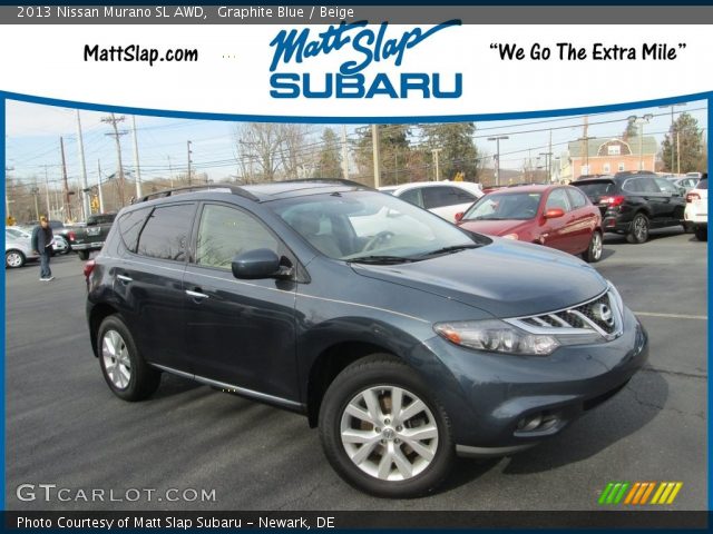 2013 Nissan Murano SL AWD in Graphite Blue