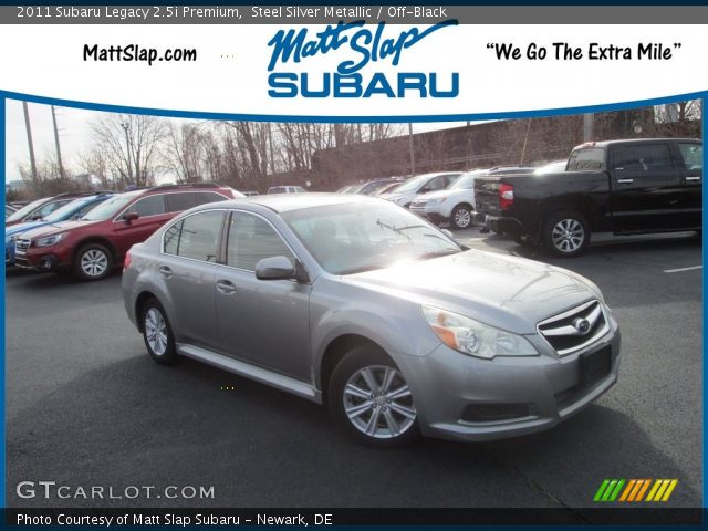 2011 Subaru Legacy 2.5i Premium in Steel Silver Metallic