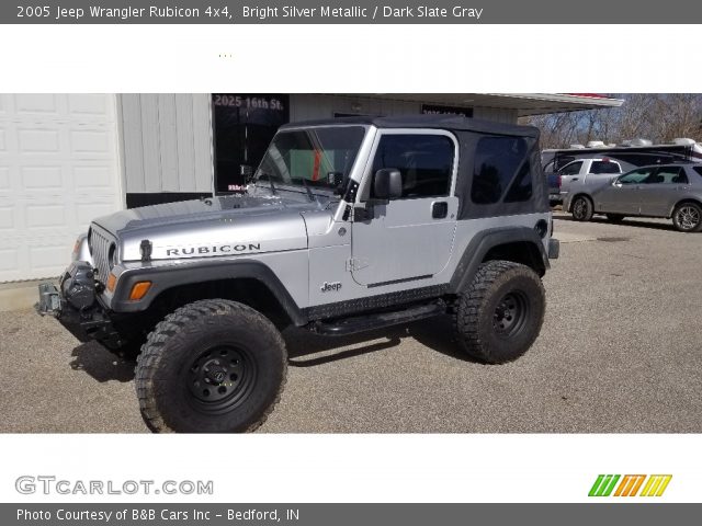 2005 Jeep Wrangler Rubicon 4x4 in Bright Silver Metallic