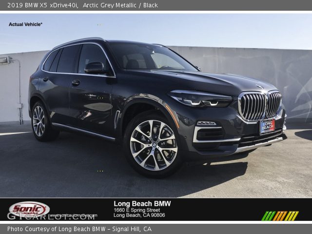 2019 BMW X5 xDrive40i in Arctic Grey Metallic