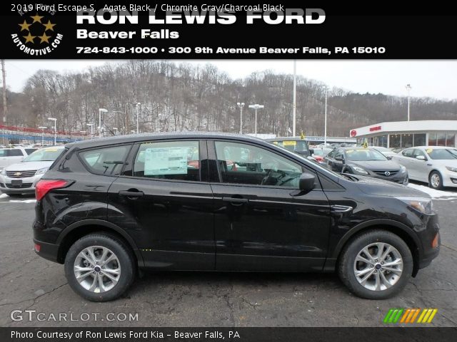 2019 Ford Escape S in Agate Black