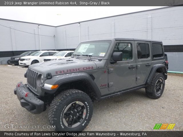 2019 Jeep Wrangler Unlimited Rubicon 4x4 in Sting-Gray
