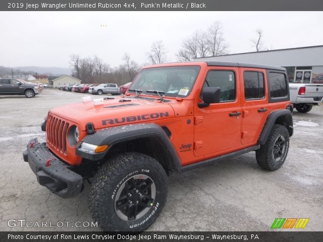 2019 Jeep Wrangler Unlimited Rubicon 4x4 in Punk'n Metallic