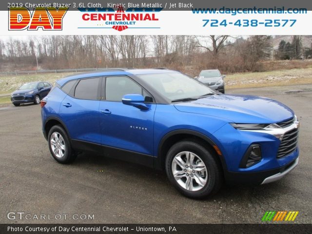 2019 Chevrolet Blazer 3.6L Cloth in Kinetic Blue Metallic