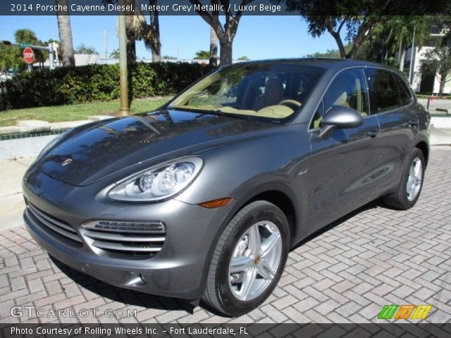 2014 Porsche Cayenne Diesel in Meteor Grey Metallic