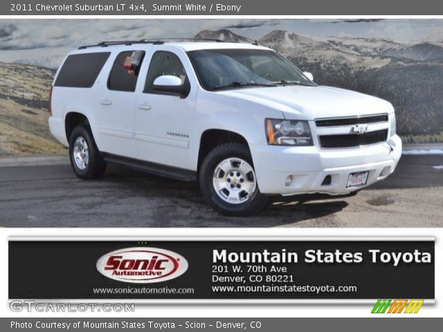 2011 Chevrolet Suburban LT 4x4 in Summit White