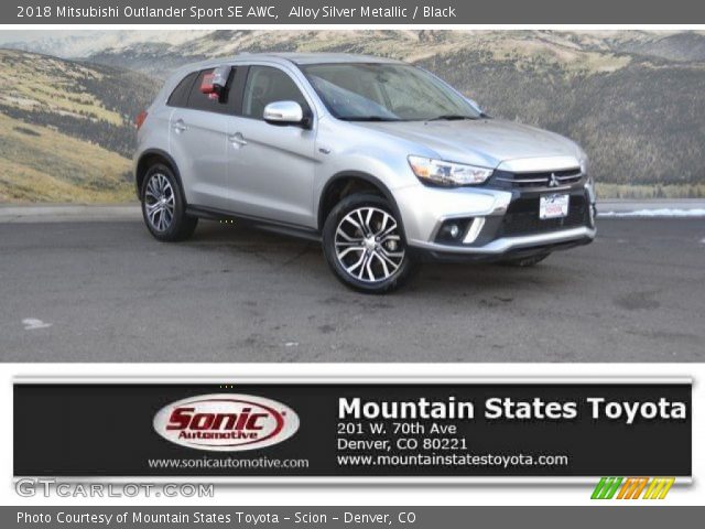 2018 Mitsubishi Outlander Sport SE AWC in Alloy Silver Metallic