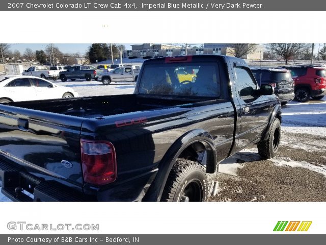 2007 Chevrolet Colorado LT Crew Cab 4x4 in Imperial Blue Metallic