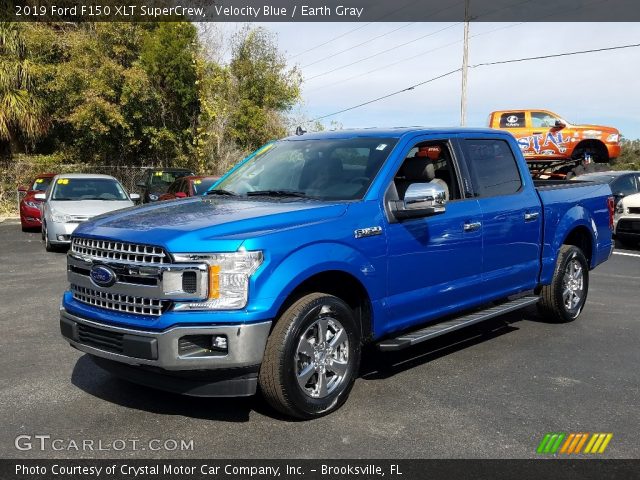 2019 Ford F150 XLT SuperCrew in Velocity Blue