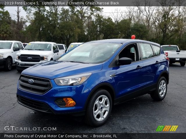 2019 Ford Escape S in Lightning Blue
