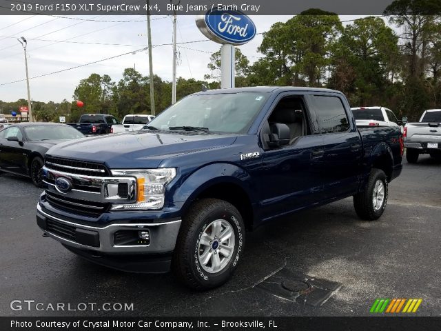 2019 Ford F150 XLT SuperCrew 4x4 in Blue Jeans