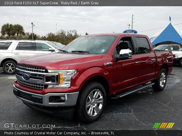 2019 Ford F150 XLT SuperCrew in Ruby Red