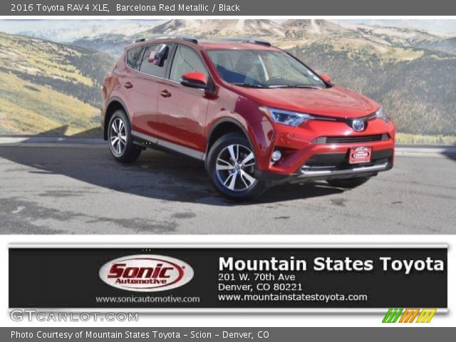 2016 Toyota RAV4 XLE in Barcelona Red Metallic